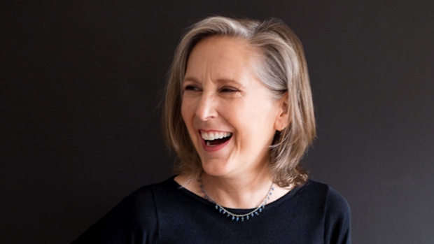 Mary Roach with a broad smile