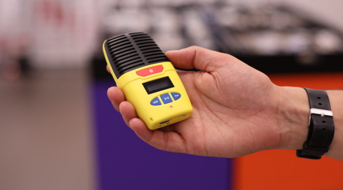 Take Instant Audio Notes with the MicroSpeak Digital Recorder
