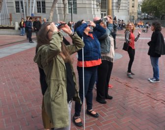 Eclipse viewing at LightHouse