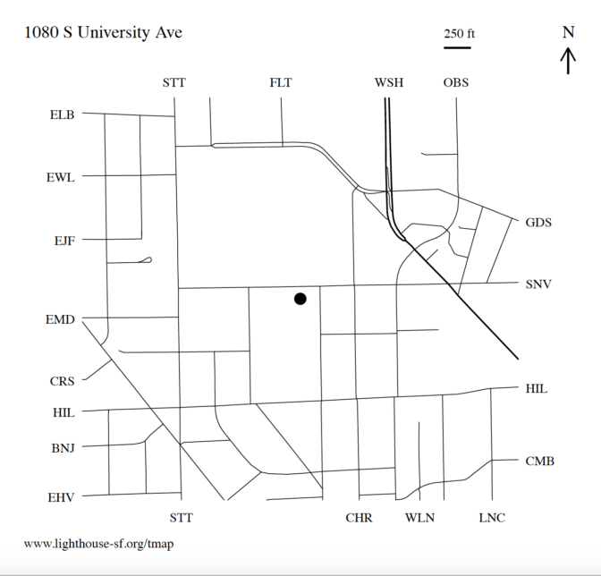 A TMAP of the University of Michigan.