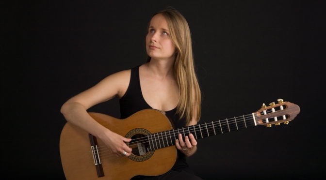 On April 11: LightHouse Listenings (in the dark) with Romanian Guitarist Ioana Gandrabur