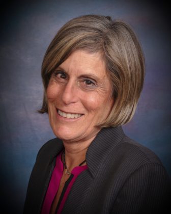 A portrait of Sharon Sacks.