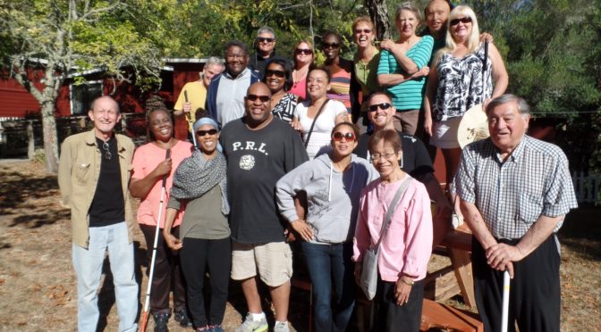 Learn Blindness Skills Together at Changing Vision Changing Life