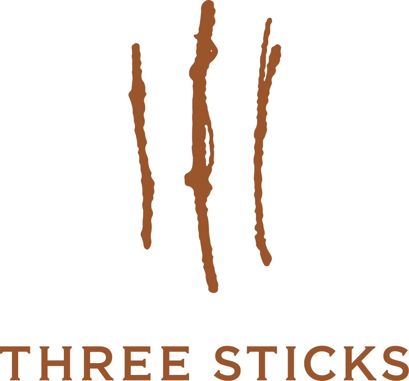 Three Sticks logo