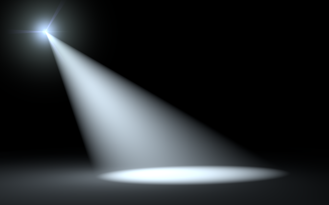 image of a spotlight